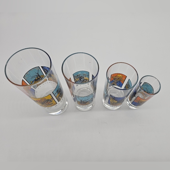 Van Gogh Art Glass Set - Multicolor - Picture 2 of 2